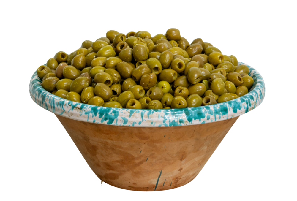Olive verdi denocciolate