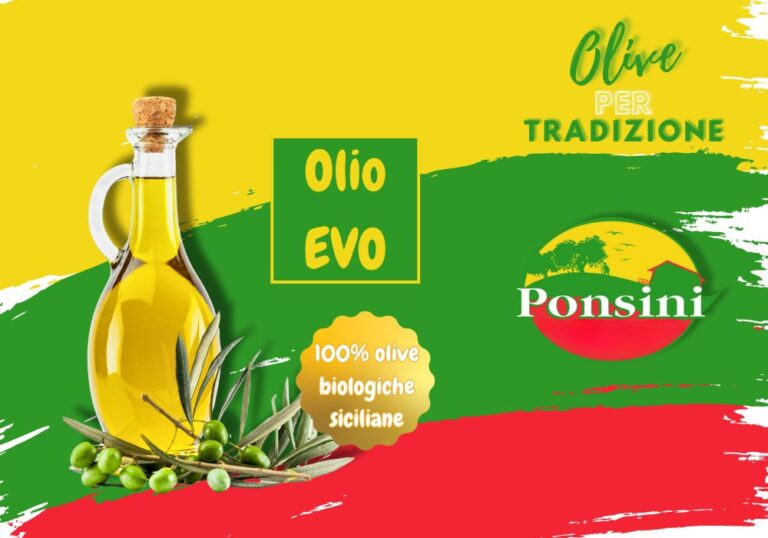 Scopri di più sull'articolo Oro Verde di Sicilia: Il Nuovo Olio Extra Vergine d’Oliva Ponsini