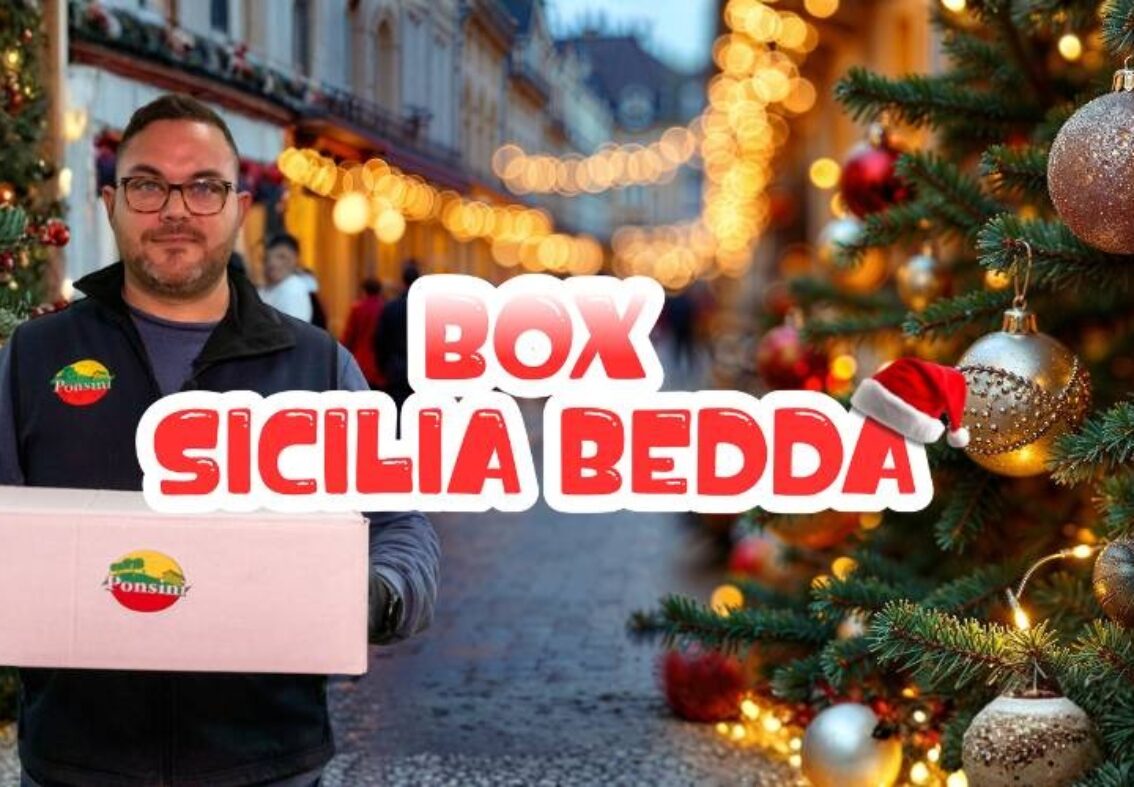 BOX Sicilia Bedda: box natalizia con prodotti siciliani biologici